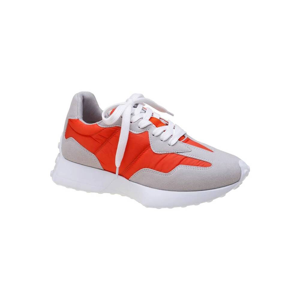 NEW OFFLINE women's sua cia nylon sneaker in orange